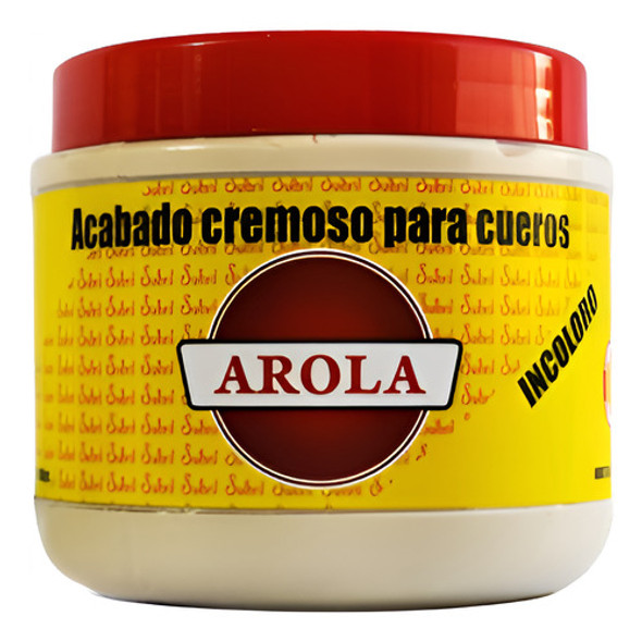 Arola Crema Incolora Para Cuero Pote 500 Cc 0