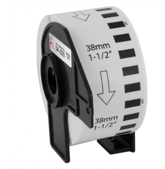 6 Rollos Dk 2225 38 Mm Continuo Etiquetas Autoadhesiva Ql Dk 0