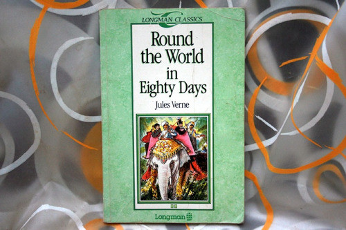 Round The World In Eighty Days, Jules Verne (en Inglés) Long 0