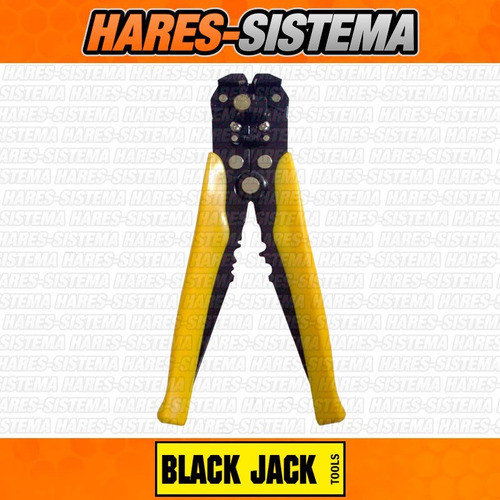 Pinza Alicate Pela Cable Auto Ajustable Black Jack 1