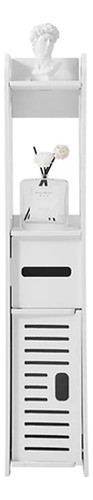 Mueble Columna De Baño Blanco 80 Cm De Altura 1