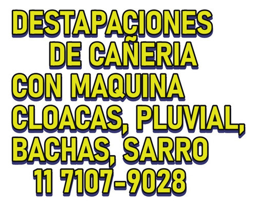 Destapacion De Cañeria-servicio De Destape En Belgrano 0