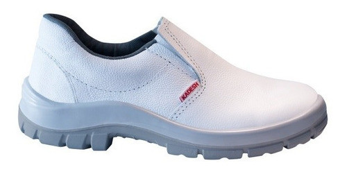 Zapato Premium Elastico Pu Bid Puntera Acero Blanco N°37 0