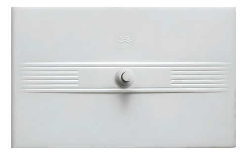 Tapa Plastica Blanca Boton Blanco Para Dep. Embutido Ideal 0