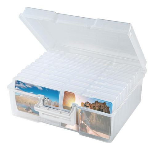 Caja De Almacenamiento Para Fotos Faayuck, 13x17cm, Ácido Li 0