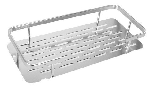 Organizador Rectangular 1 Estante Aluminio - Daccord 0