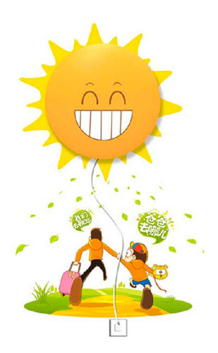 Lampara 3d Pared Con Luz Led Wallpaper Light Niños Veladora 0