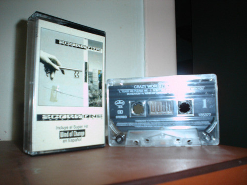 Cassette Scorpions Crazy World Original Figaro 0