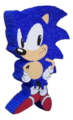 Piñata Sonic . Precio Publicado Es Por La Foto 1 . 0