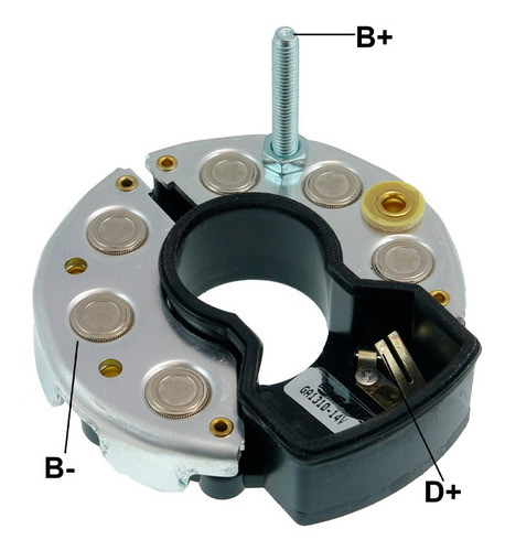 Placa Rectificadora Bosch 90mm 6 Diodos John Deere 0