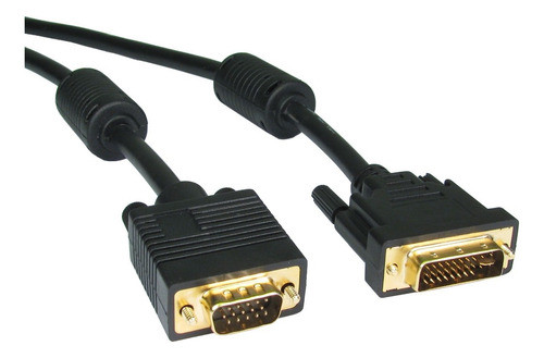 Cable Adaptador Dvi 24+5 Macho A Vga Macho 1.8m Monitor 1