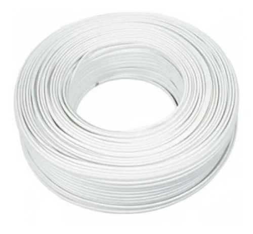 Cable Paralelo Bipolar 2x 2,50mm Blanco Argenplas Rollo 100m 0