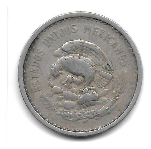 México Moneda De 10 Centavos Año 1936 Km 432 - Vf 1