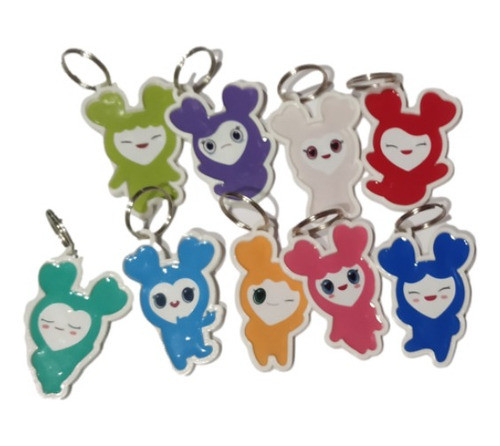 Llaveros Lovelys Twice Pack X9 Souvenir Cumpleaños 0
