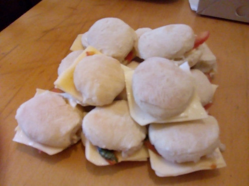 50 Figacitas Manteca - Caprese + Roquefort Verdeo  + Berenje 0