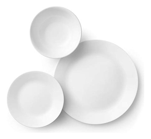 Corelle Vitrelle - Juego De Vajilla De 18 Piezas 1