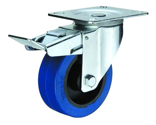 Rueda Giratoria 10cm Con Freno Rack Anvil Xpro Rx100x36f 0