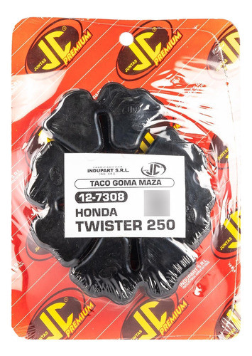 Manchones De Goma Honda 250 Twister Jc 0