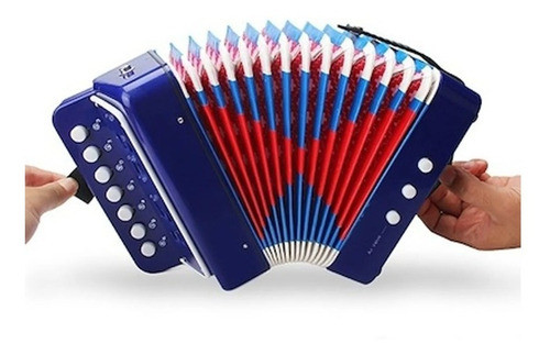 Icarol Acordeon  Infantil Niño 7 Botones 3 Bajos C 1