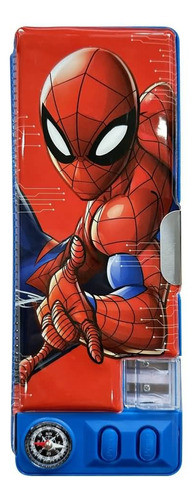 Cartuchera Spiderman Mecanica Telaraña Ha205 Casa Valente 0