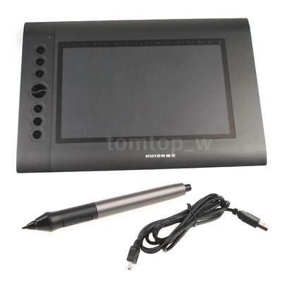 Tableta De Dibujo De Arte Gráfica De Huion H610 Usb 10x6.25 1