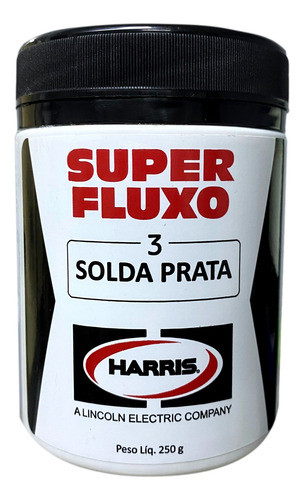 Fundente Harris Para Soldar Plata 250gr Refrigeracion 0