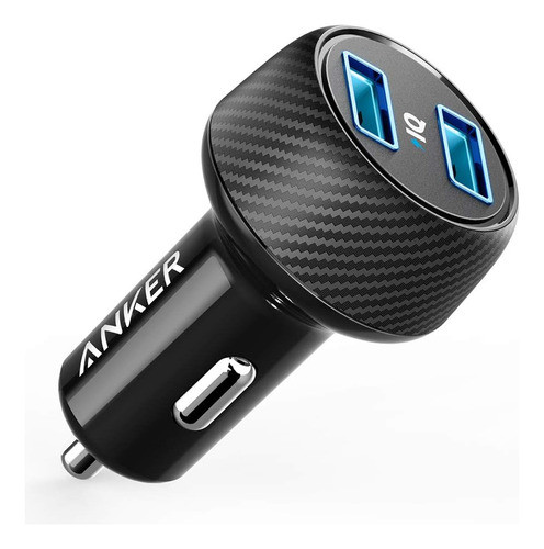 Cargador P/auto  24w, 2 Puertos Usb, Ultra Compacto 1