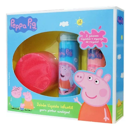 Jabón Liquido Infantil P/ Pintar Azulejos Peppa Pig (99253) 0