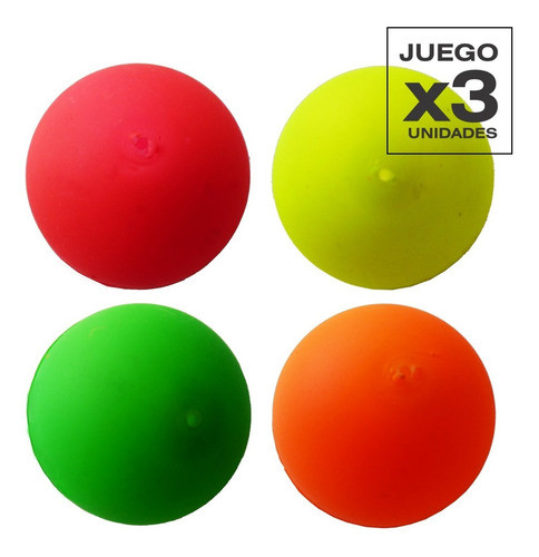 Juego X3 Boyas Plasticas Ping Pong Paraf 35mm Pesca Pejerrey 0