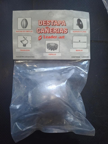 Bocha Empuje Destapa Cañerias Leader Art 1