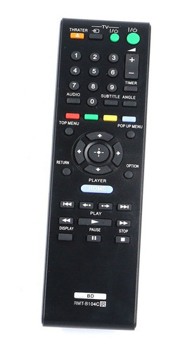 Rmt-b104c Sustituido Remoto Para Sony Bdp-s360 Blu-ray Bdp-s 0