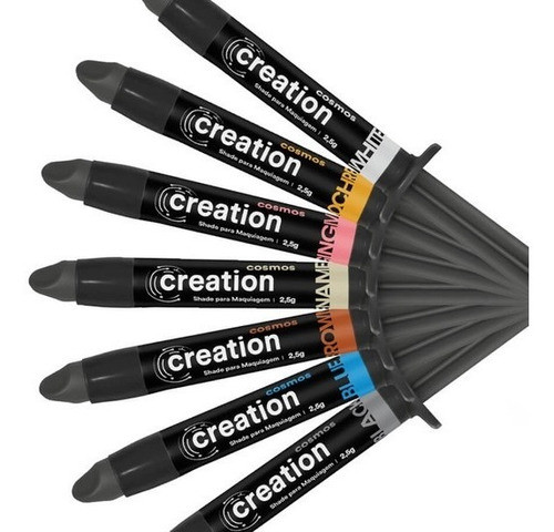 Kit Maquillajes Fotocurado Yller Cosmos Creation Resinas X7 1