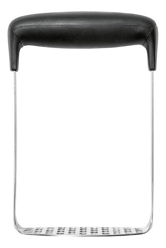 Maza De Papa Inox Negro-plata Mango Antideslizante Para Mole 1