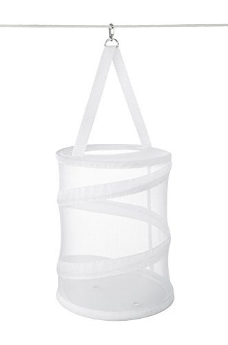 Whitmor Pop And Fold Clothespin Bag Blanco 0