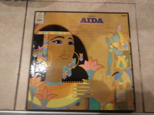 Verdi - Aida Caballe Domingo - Lpx3 Vinilo Kktus 0