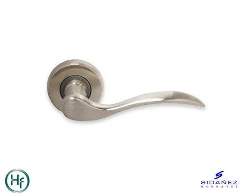 Manija Picaporte Inoxidable Sidañez Onda Puerta Doble 1
