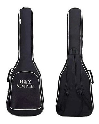 Funda Negra Para Bajo Electrico Oxford 0