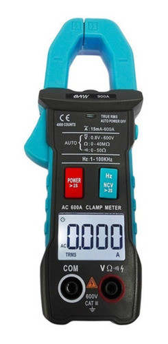 Pinza Amperometrica Tester Baw 900a Smart Autorango True Rms 0