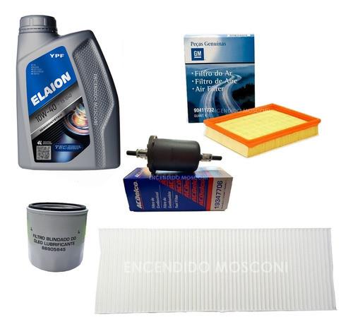 Kit Filtro + Aceite 10w40 Chevrolet Corsa Classic 1.4 1.6 8v 0