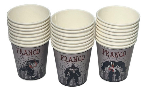 Vasos Souvenir Polipapel Personalizados X 7 Venom 0