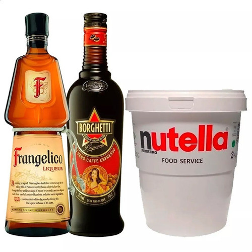 Licor Frangelico + Expresso Borghetti + Nutella Ferrero 0