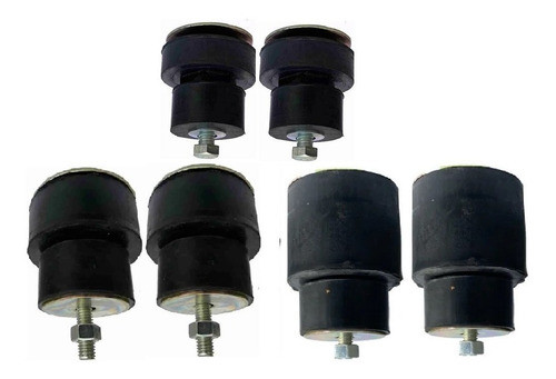 Conjunto Soporte / Tacos De Cabina F100/600 Modelo 81 / 95 0