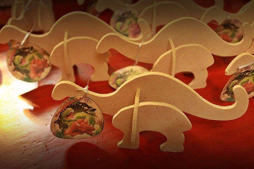 Dinosaurios, Para Armar, Puzzle.en Fibro Facil 30 Souvenir 0