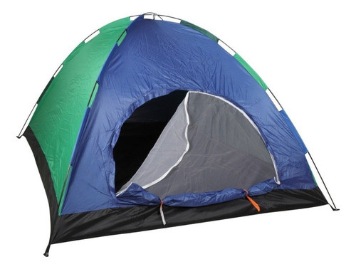 Carpa Camping Para 6 Personas + 3 Sillas Plegables Posavasos 1
