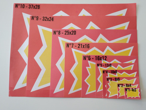 Carteles Para Precios. Medidas : 12 X 9 Cm. Precio Por 100 U 0