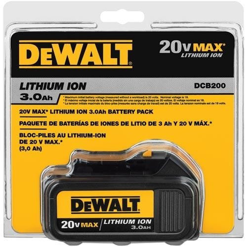 Bateria Dewalt Ion Litio Dcb200 3ah Dcb 203 E 0