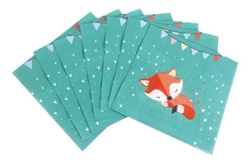 Servilletas De Papel Zorro X 20 Unidades 0