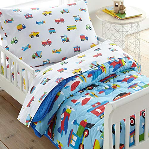 Edredón 100% Algodón Para Niños Pequeños De Wildkin Kids Par 0
