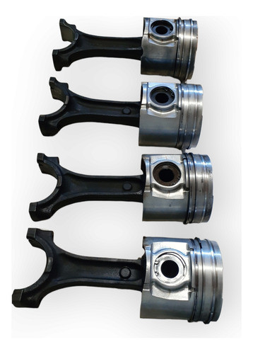 Biela + Tapa + Piston Completo Original Chevrolet Mwm 2.8td 1
