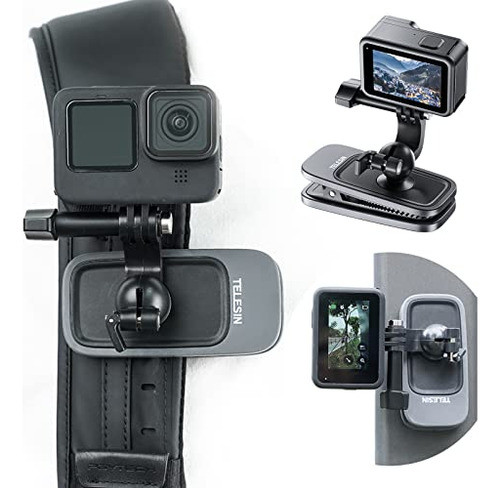 Soporte Clip Magnetico Mochila Para Gopro Max Hero Insta360 0